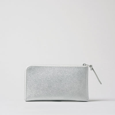 <numeri> Sottile L Zipper Long Wallet / Grey