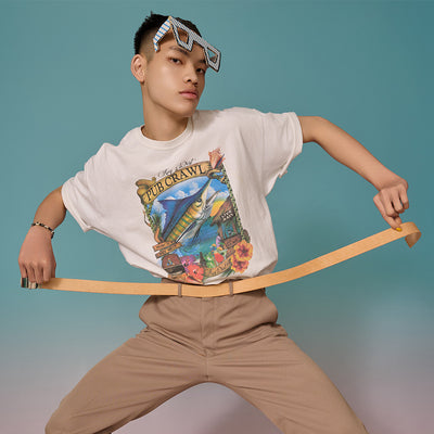 ＜moja kwa moja＞GI腰帶/自然色