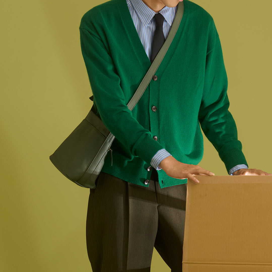 ＜ダコタ＞ショルダーバッグ/グリーン