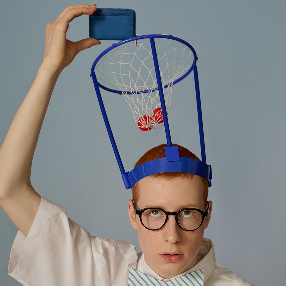 <KIKUHIRO> Aizome ・Compact Mini Wallet / Blue (Indigo)