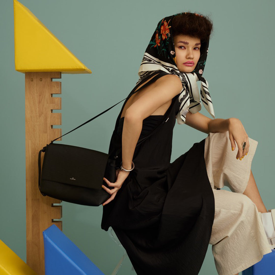 ＜ブラックアイボリー＞Square（スクエア）/ブラック