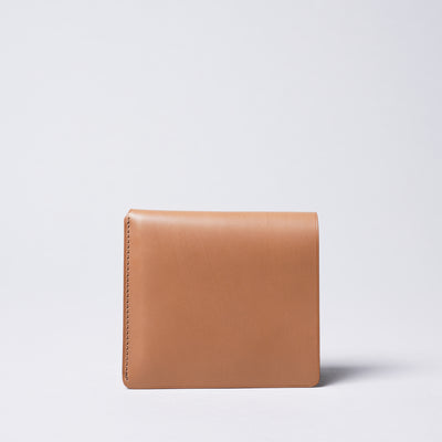 <ASUMEDERU>  Folded Wallet with Open Bill Pocket / Red