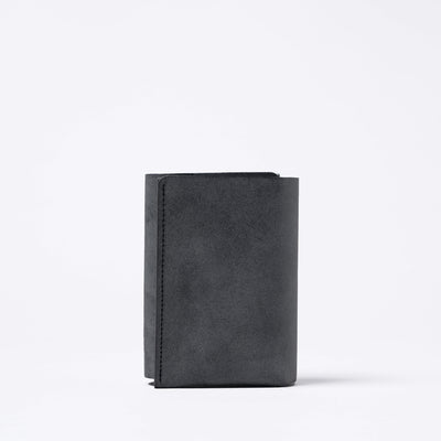 ＜fabrik＞TRI-FOLD WALLET / Brick Red