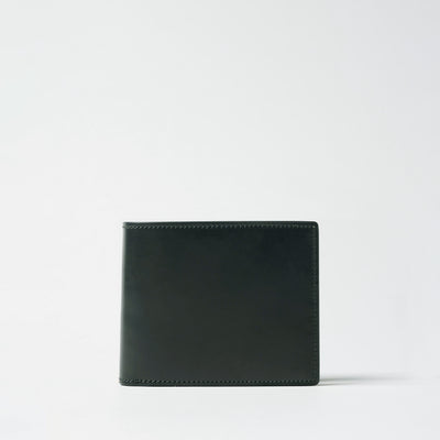 <Flathority> Water dyed oil cordovan bi-fold wallet / Camel