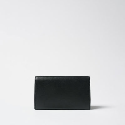 <Hawk Feathers> Kangaroo  Japanese Paper Business Card Holder / Black