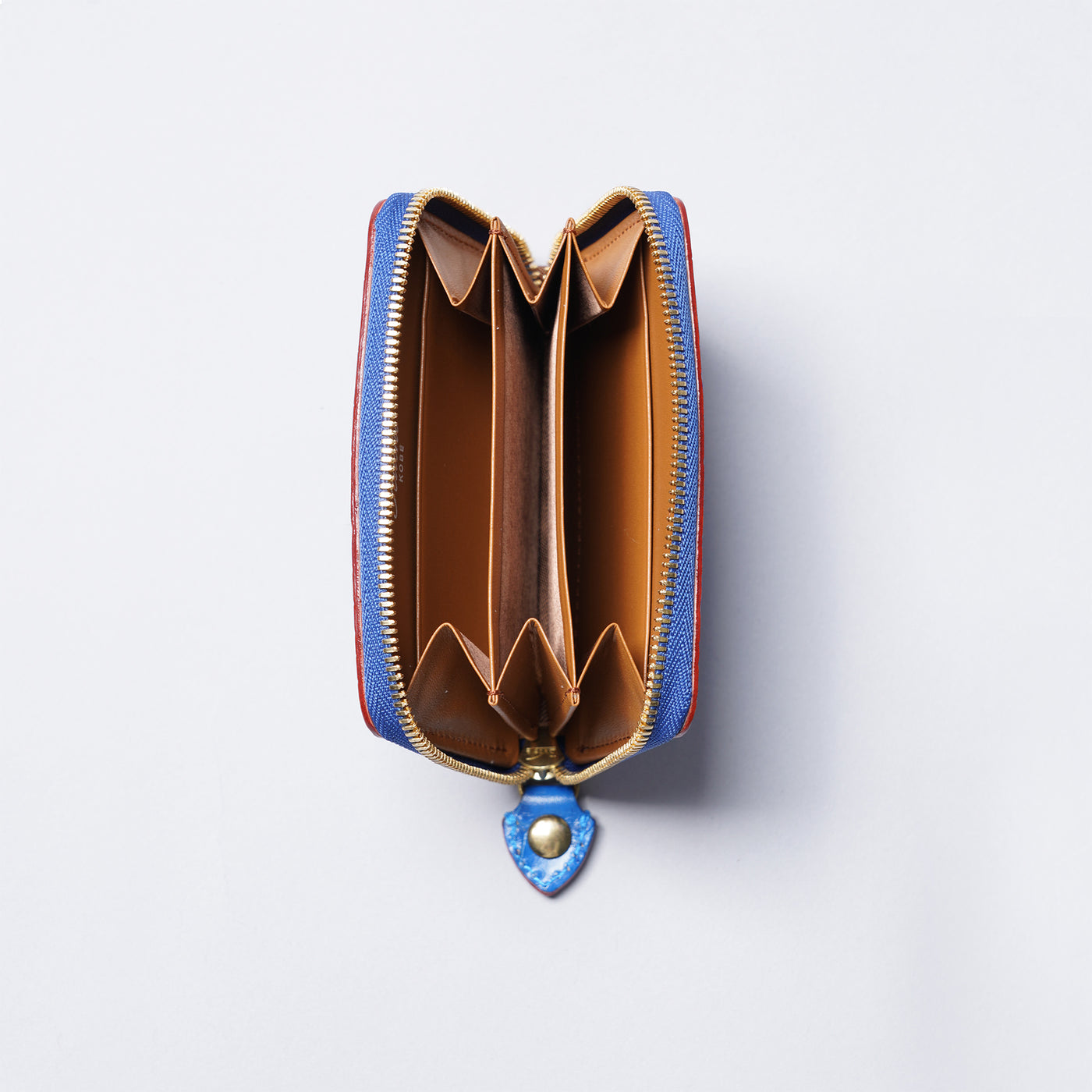 <kiichi> Alike Series Coin Case (Round) / Blue