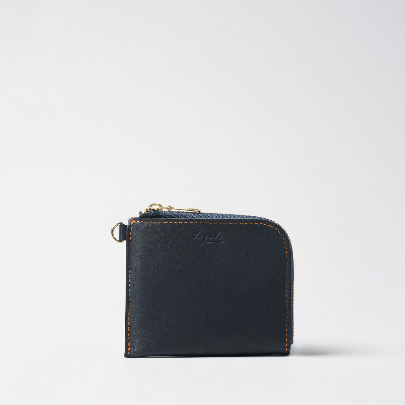 <lezali> L-ZIP Mini Wallet / Light Navy