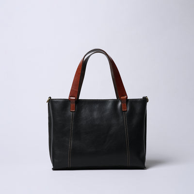 <Laisser Faire> Search Vegetable Tanned Combination 2 Way Hand Bag / Red