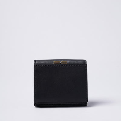 <SLOW> bono -clasp mini wallet / Black