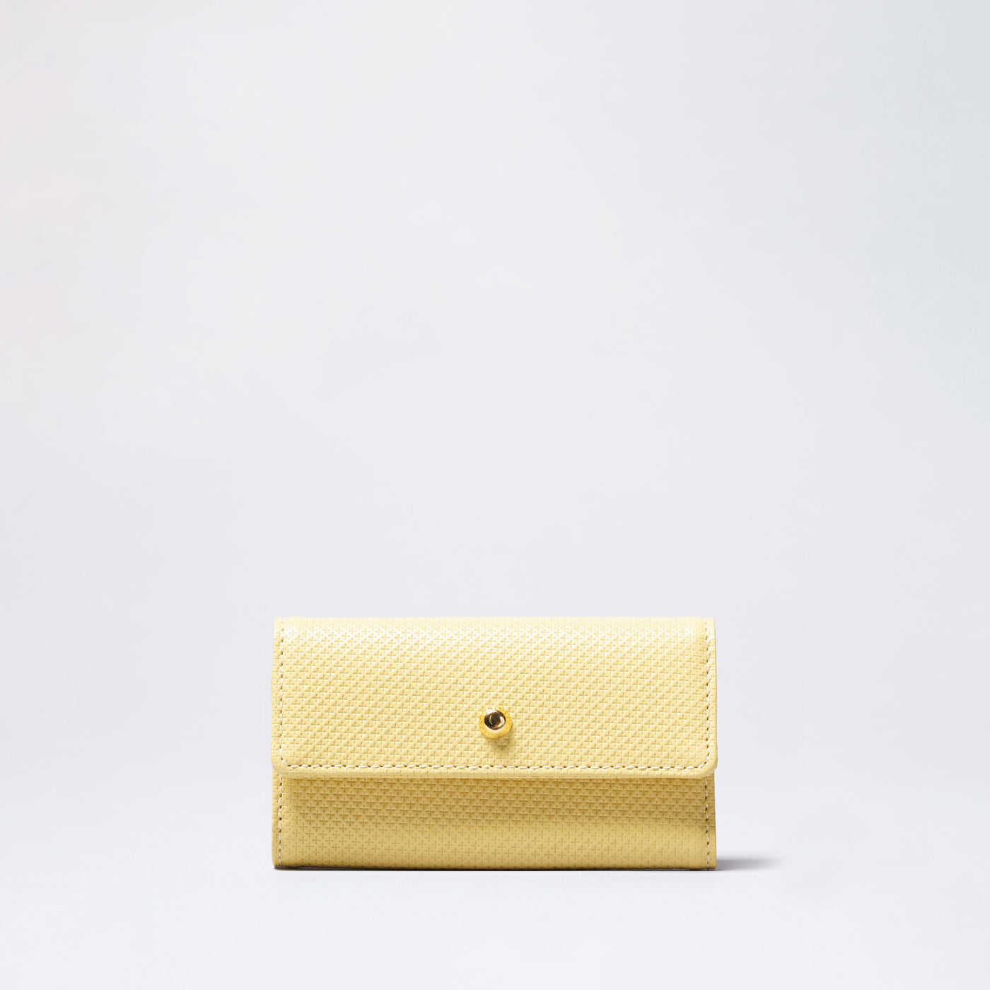 <bell la bell>  Pastel Color Cowhide Key Case / Grey Beige