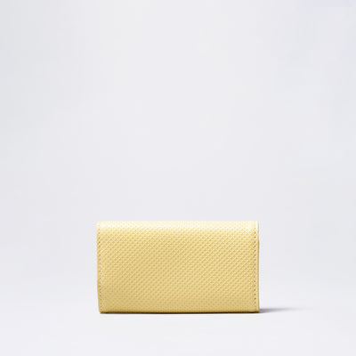 <bell la bell>  Pastel Color Cowhide Key Case / Grey Beige