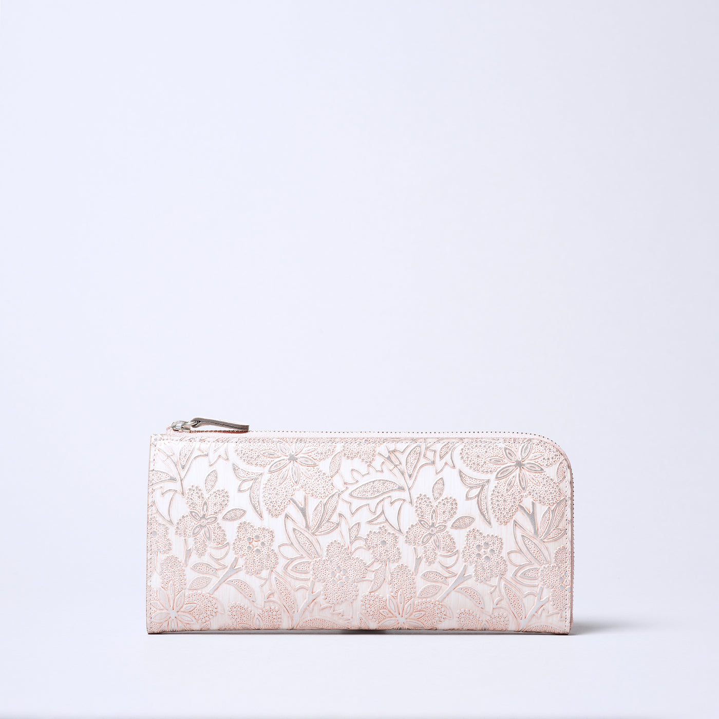 <ARUKAN> Claire L Zip Long Wallet / Beige