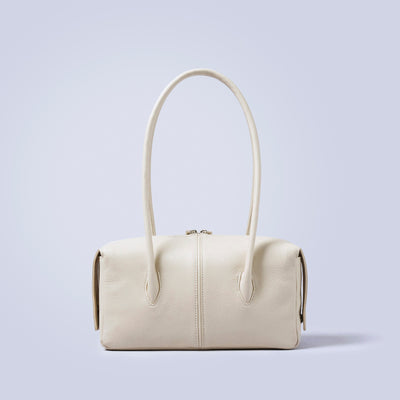 ＜キヨカワ＞［SOPHIE］Wide boston bag/キャメル