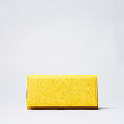 <kiichi> Shade Series Long Wallet (Flap Closure) / Yellow