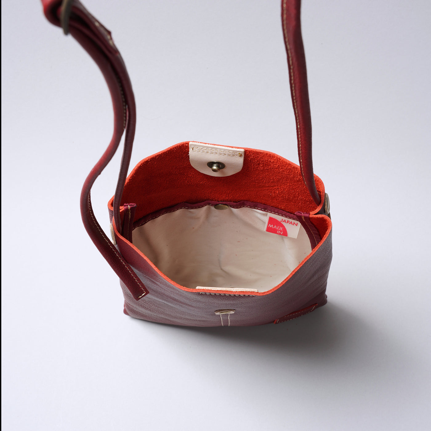 <Laisser Faire> Pieza Thin Gusset Shoulder Bag /Green