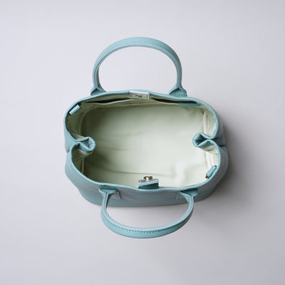 ＜itten-itten＞迷你皮革托特包(附D型環)/赤陶色