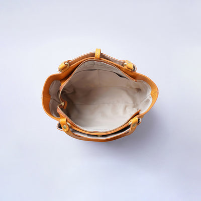 ＜kissora＞Amare 托特包/橘色