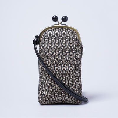 <kissora> Kotoinden Kiss Lock Smart Phone Shoulder / Hyotan BLK