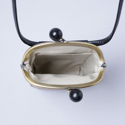 <kissora> Kotoinden Kiss Lock Smart Phone Shoulder / Hyotan BLK