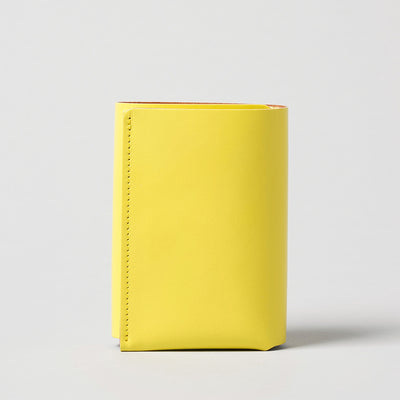 ＜ファブリック＞TRI-FOLD WALLET/キャメル