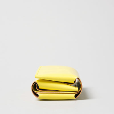 ＜fabrik＞TRI-FOLD WALLET / Lemon