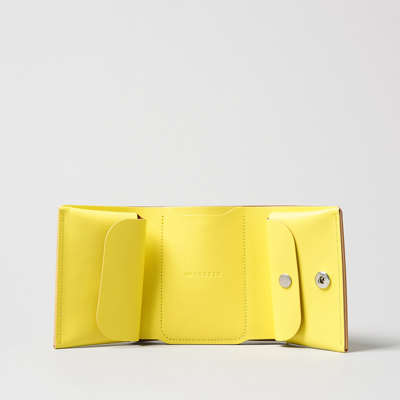 ＜fabrik＞TRI-FOLD WALLET / Lemon