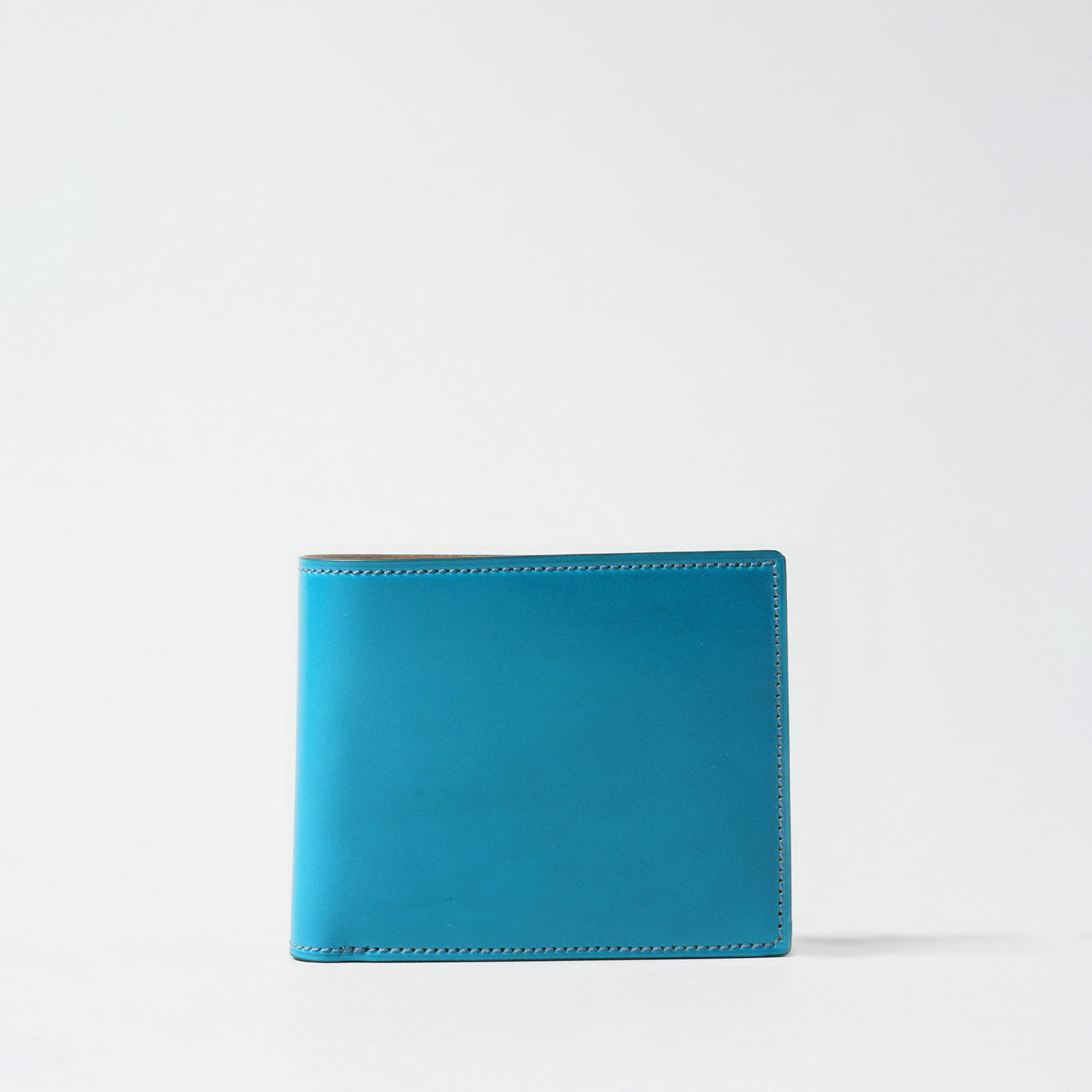 <Flathority> Water dyed oil cordovan bi-fold wallet / Camel