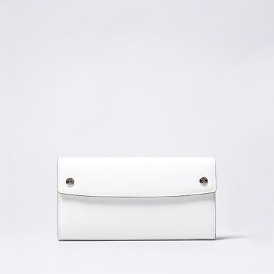 ＜キイチ＞ シェードシリーズ 長財布（ホック）/パープル