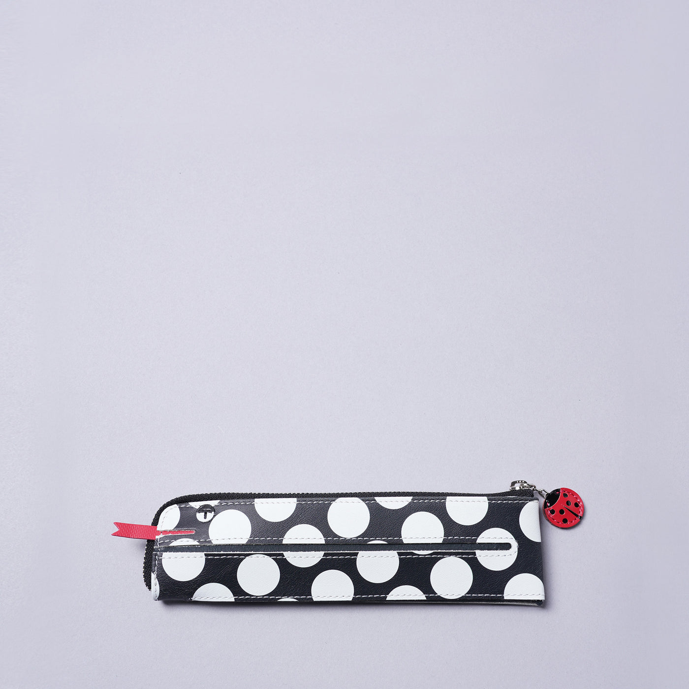 ＜ノムラセイサクショ＞ヘビのペンケース てんとう虫付き（2025年 蛇年限定）/ブルー×ネイビー