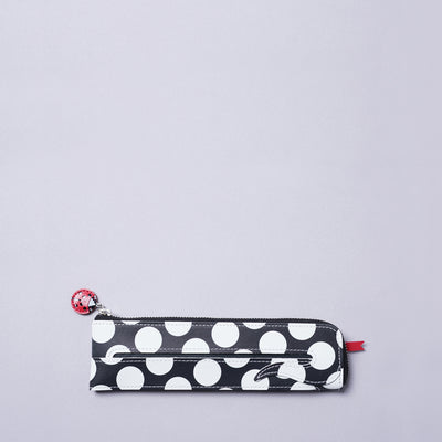 ＜ノムラセイサクショ＞ヘビのペンケース てんとう虫付き（2025年 蛇年限定）/ブルー×ネイビー