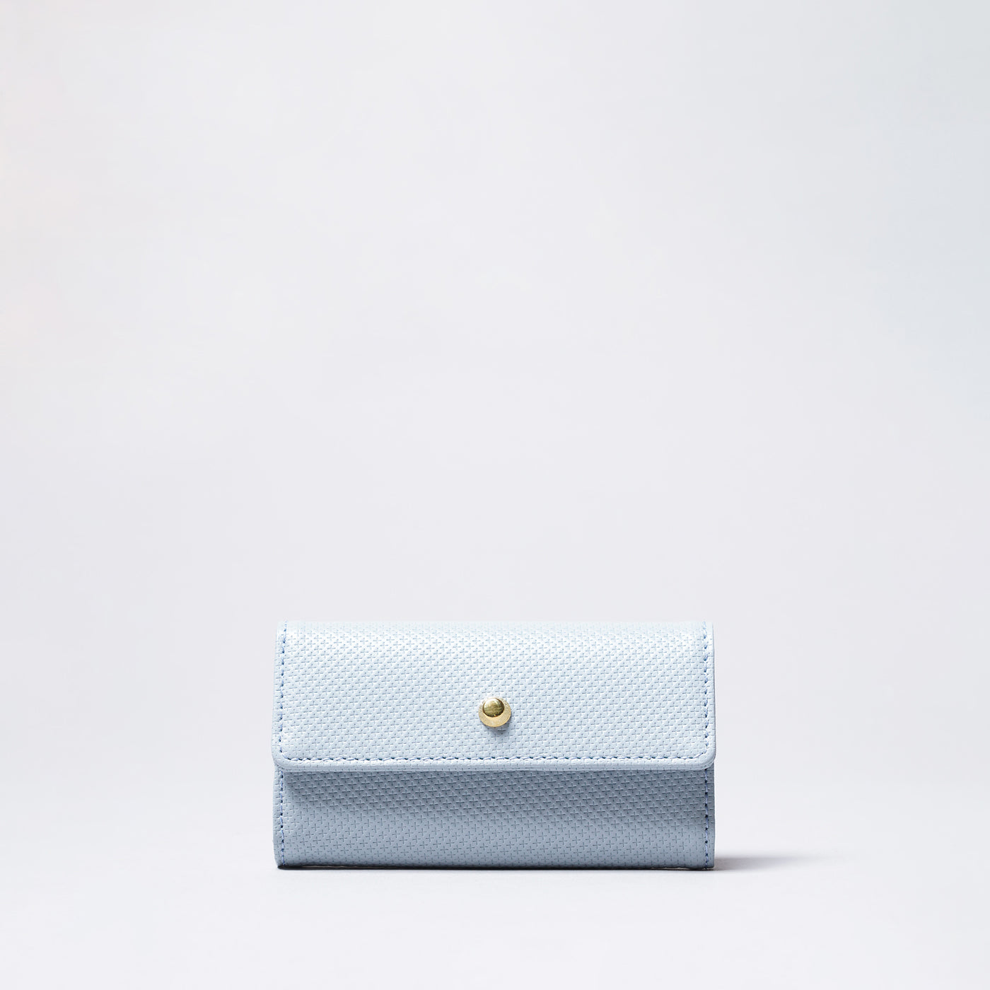 <bell la bell>  Pastel Color Cowhide Key Case / Blue