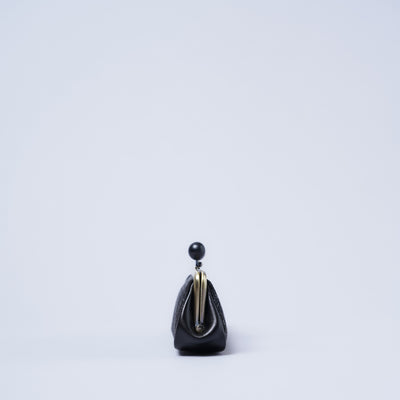 <kissora> Kotoinden Kiss Lock Eyeglass Case / Hyotan BLK