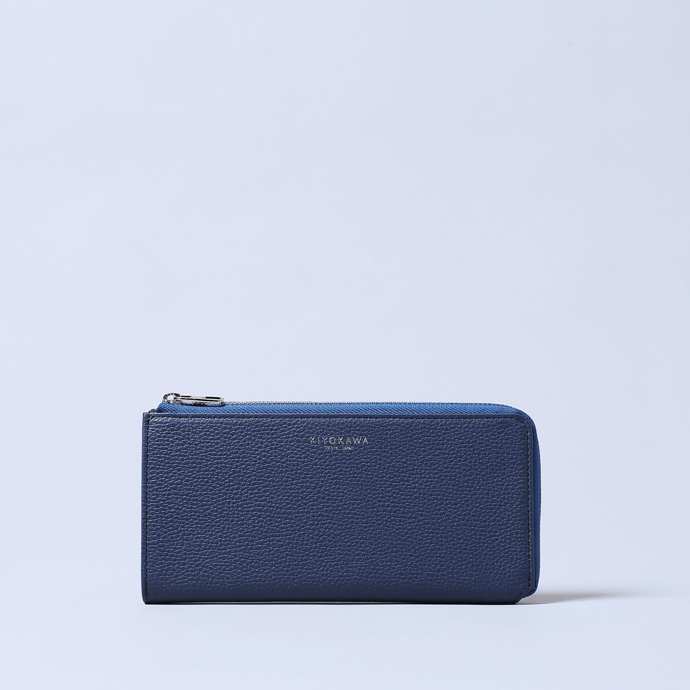 ＜KIYOKAWA＞［SOPHIE］L zip long wallet/藍色