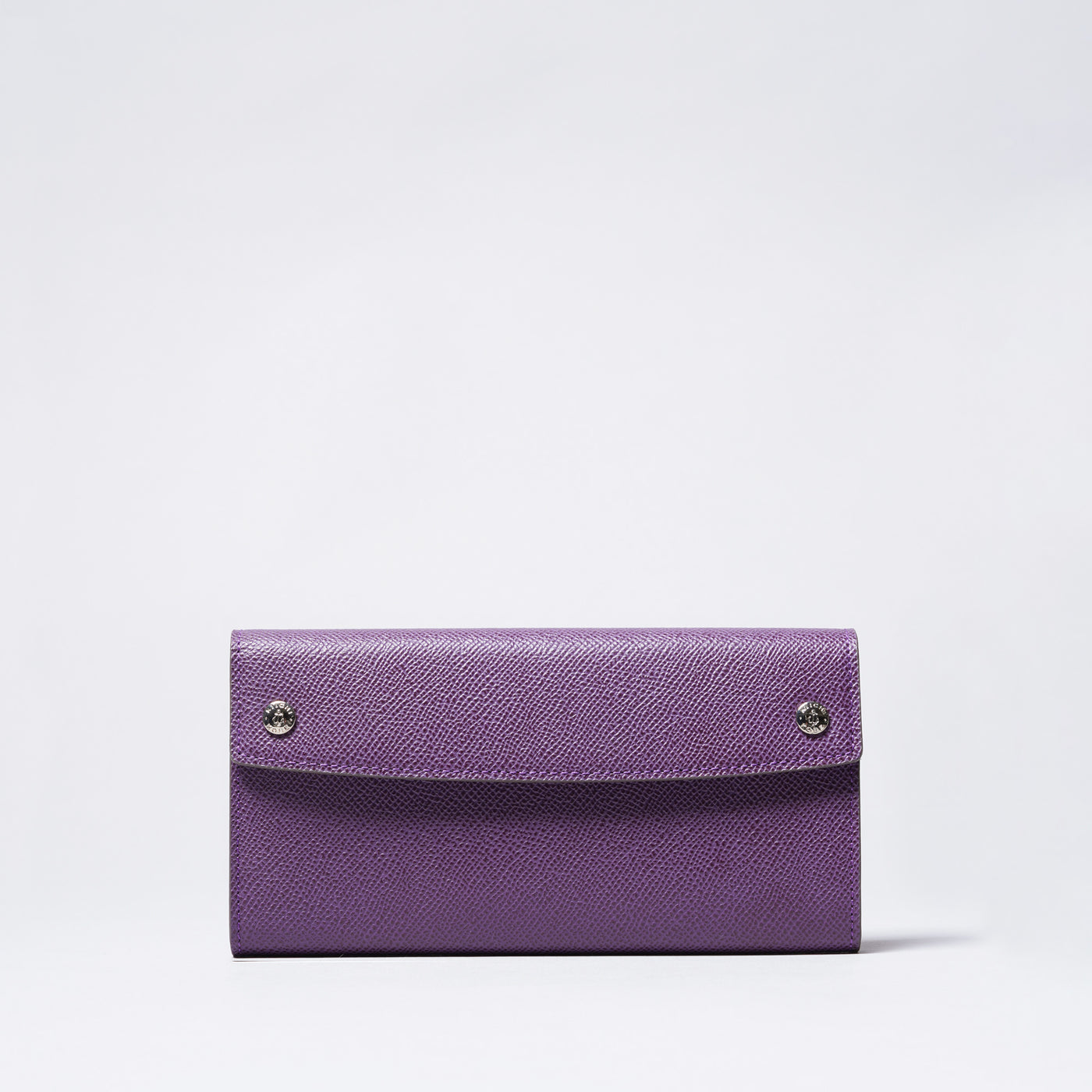 ＜キイチ＞ シェードシリーズ 長財布（ホック）/パープル