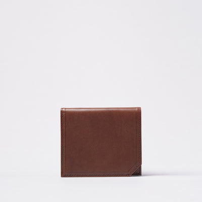 <4U by UNOFUKU> Bifold Wallet  / Dark Brown