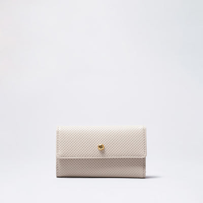 <bell la bell>  Pastel Color Cowhide Key Case / Grey Beige