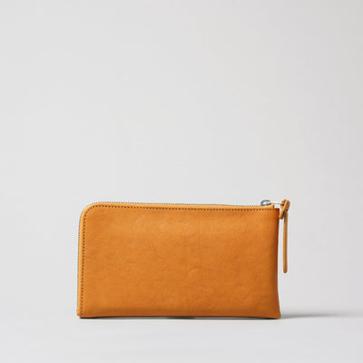 <numeri> Sottile L Zipper Long Wallet / Light Grey