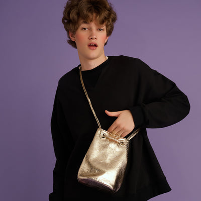 <Coquette> Boheme Shiny (Drawstring Bag) / Gold