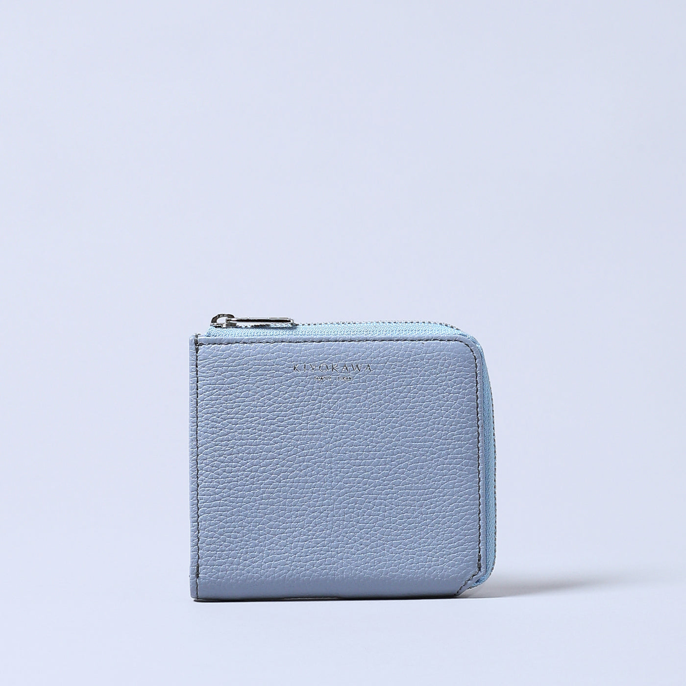 ＜キヨカワ＞［SOPHIE］L zip wallet/ブラック