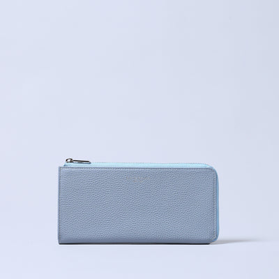 ＜KIYOKAWA＞［SOPHIE］L zip long wallet/藍色