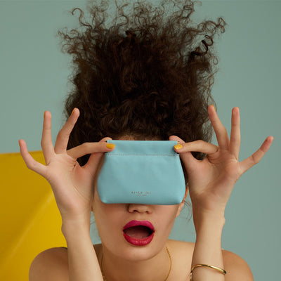 <KIYOKAWA> [Zita] Key Pouch / Blue