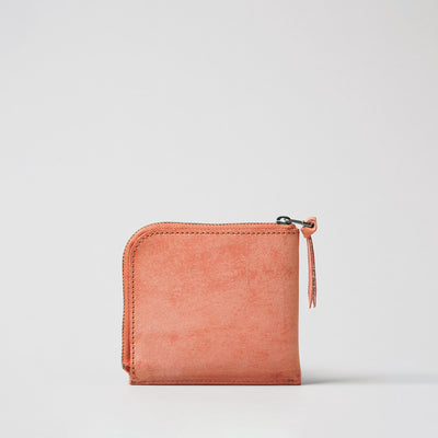 ＜LITSTA＞Compact Wallet Half/珊瑚粉