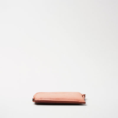 ＜LITSTA＞Compact Wallet Half/磚紅色