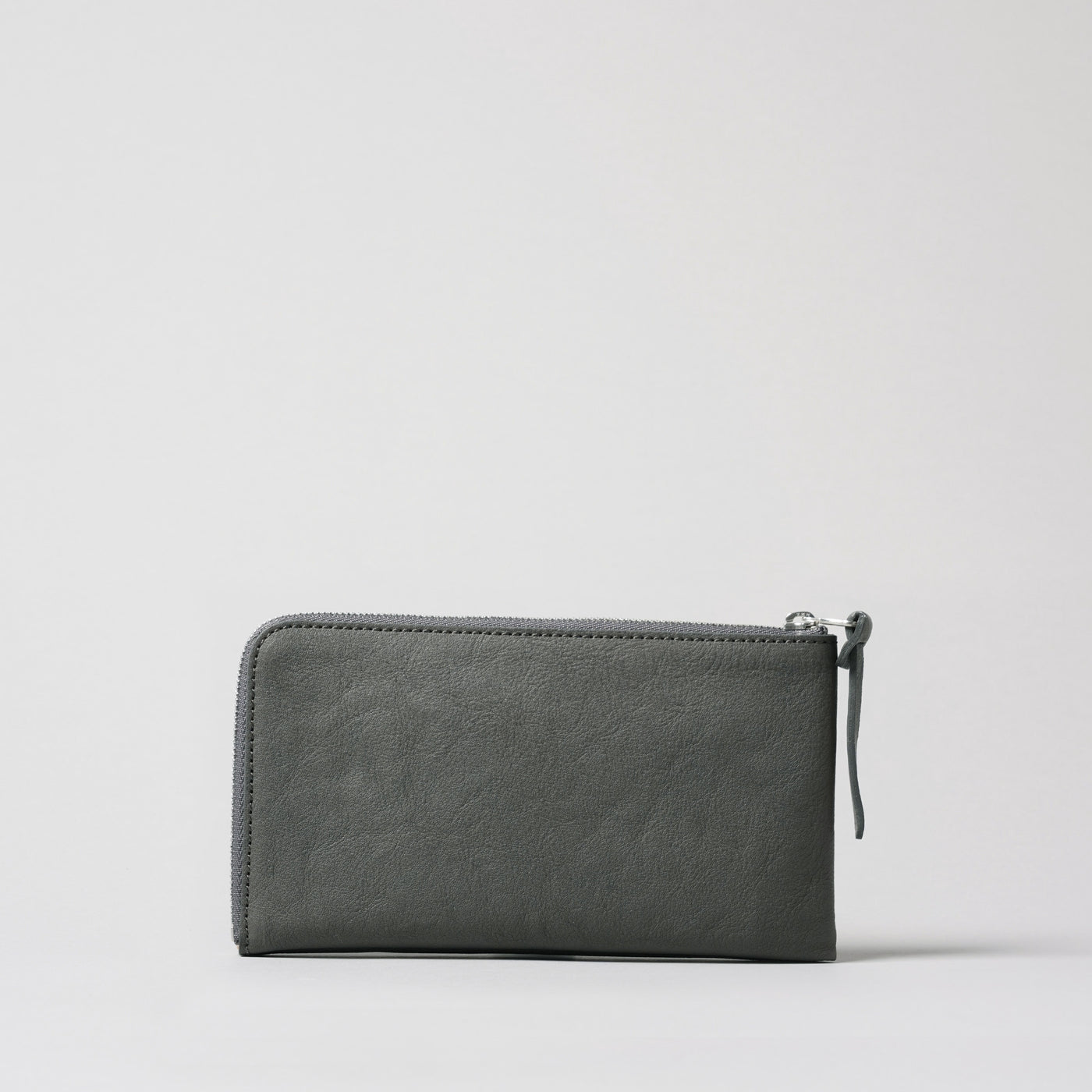 <numeri> Sottile L Zipper Long Wallet / Silver