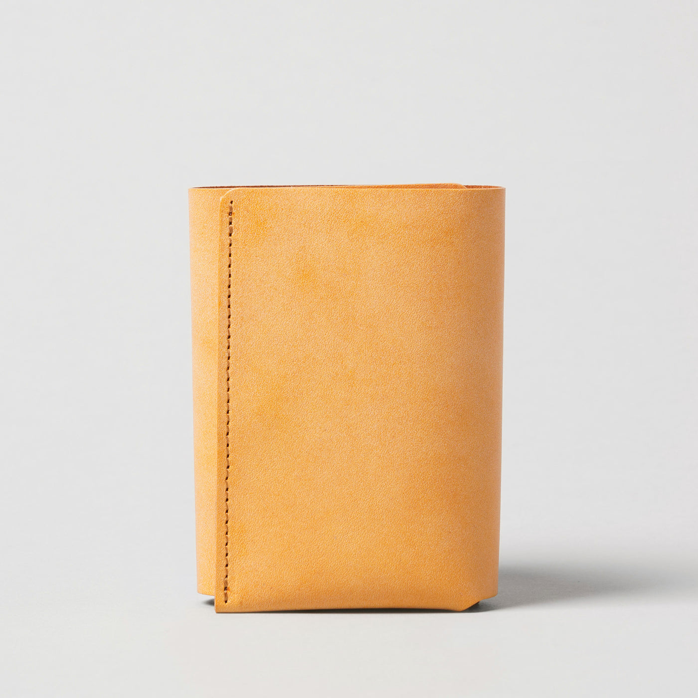 ＜fabrik＞TRI-FOLD WALLET / Brick Red