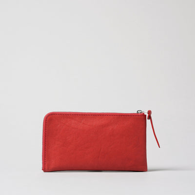 <numeri> Sottile L Zipper Long Wallet / Silver