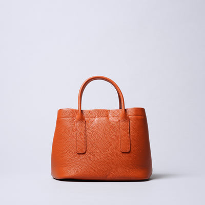 <itten-itten> Leather Mini Tote (w/ D) / Pink