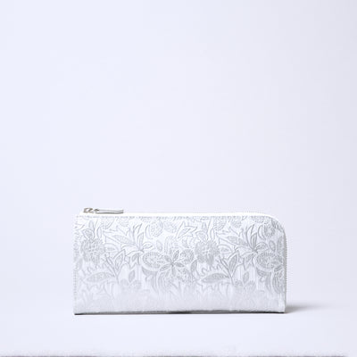 <ARUKAN> Claire L Zip Long Wallet / Beige