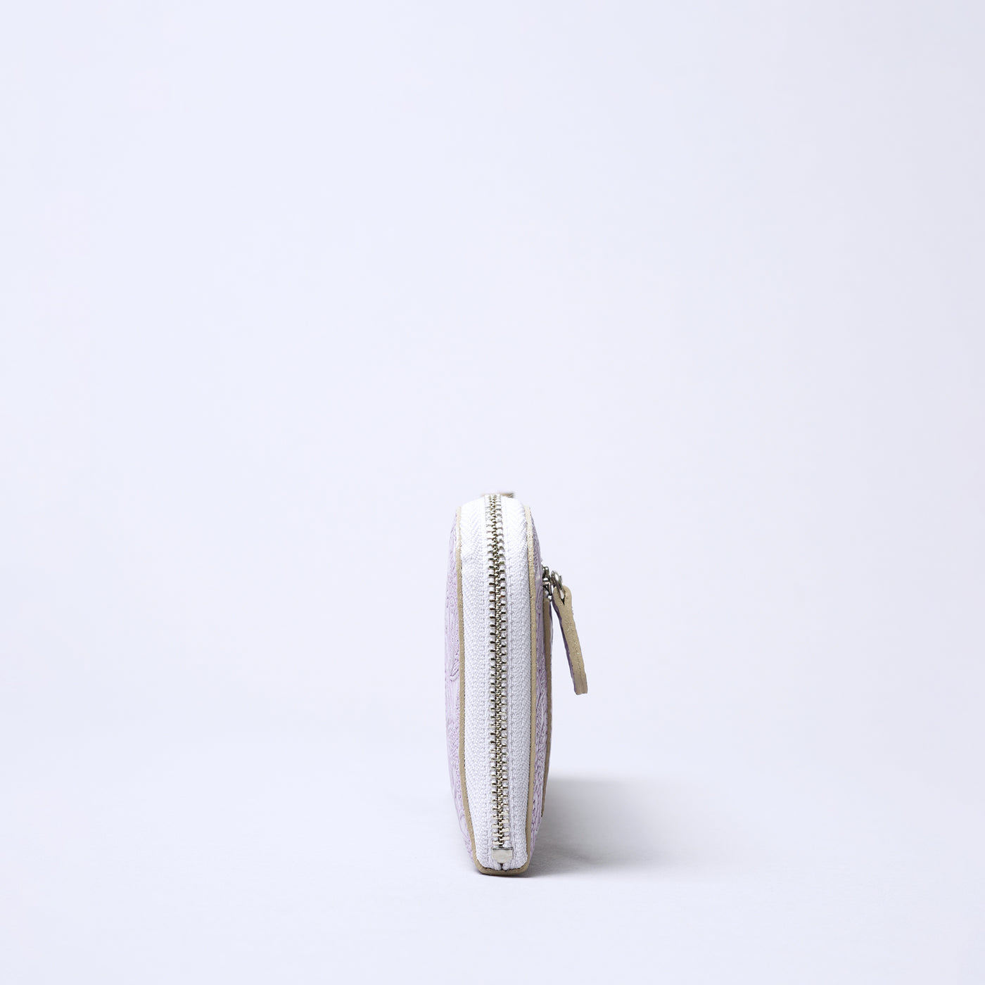 <ARUKAN> Claire L Zip Long Wallet / Beige