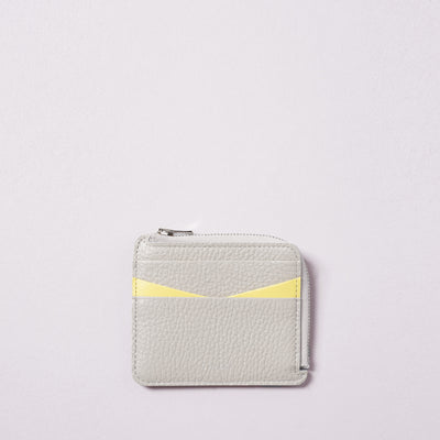 <CALDO tokyo japan> CROSSOVER Square Fragment Case / Light Gray Yellow